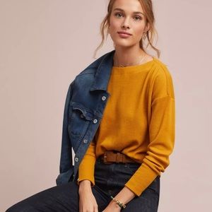 Anthropologie | Winnipeg Waffle Top Sweater